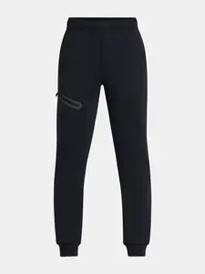 Chlapecké tepláky Under Armour UA B Unstoppable Flc Jogger-BLK - Kluci