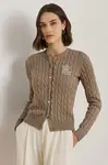 Bavlněný kardigan Lauren Ralph Lauren