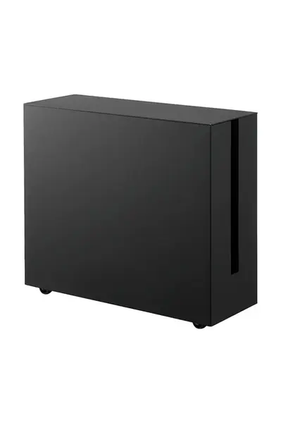 Organizér na kabely Yamazaki Tower 15 x 40 x 34,5 cm černá barva