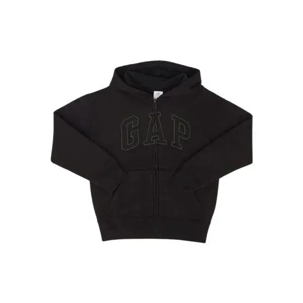 GAP V-FRCH FLC BAS HERITAGE LOGO FZ Pánská mikina, černá, velikost