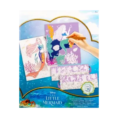 Kniha omalovánek Malá mořská víla