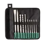 Metabo - 10-dielna súprava vrtákov a sekáčov SDS Plus 630824000