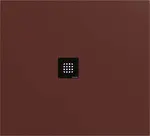 Polysan Flexia - Sprchová vanička 110x100 cm, matná hnedá 72922.71