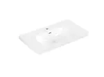 Villeroy & Boch Skyla - Umývadlo, 80x46 cm, s prepadom, otvor na batériu, alpská biela 5A518001