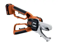 BLACK+DECKER Záhradná technika - 18V AKU reťazové nožnice na vetvy, 1x aku 2,0 Ah Li-ion, nabíjačka GKC1000L-QW