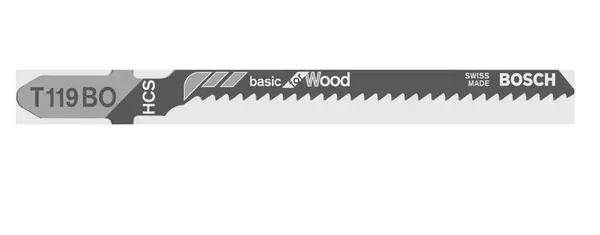 Bosch Príslušenstvo - Súprava pílových plátkov na drevo, dĺžka 83 mm, 5 ks 2608630310