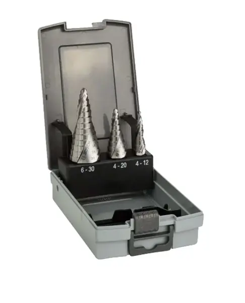 Bosch Príslušenstvo - 3-dielna súprava stupňovitých vrtákov 2608587426