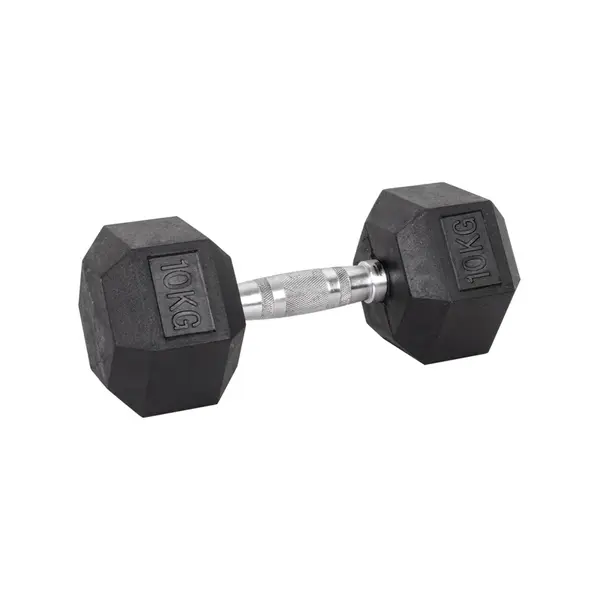 Šestihranná činka inSPORTline Hexsteel 10 kg