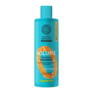 Natura Siberica Oblepikha Volume Kolagenový šampon 400 ml