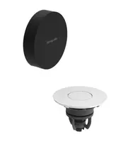 Hansgrohe Flexaplus - Vrchná súprava k vaňovej odtokovej a prepadovej súprave s napúšťaním, Push-Open, matná čierna/vysoko lesklá biela 58187670