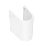 Hansgrohe GladeLake S - Polostĺp pre umývadlo, biela 60104450