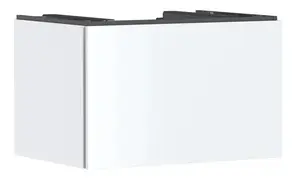 Hansgrohe Xilesa E - Umývadlová skrinka, 50x78x55 cm, 1 zásuvka, matná biela 54265700