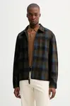 Calvin Klein Bunda s prímesou vlny Calvin Klein