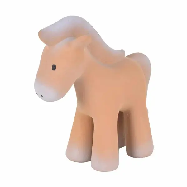 Tikiri Farm - hrkálka a hryzátko z prírodnej gumy - koník