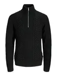 JACK & JONES Sveter 'Paul'  čierna