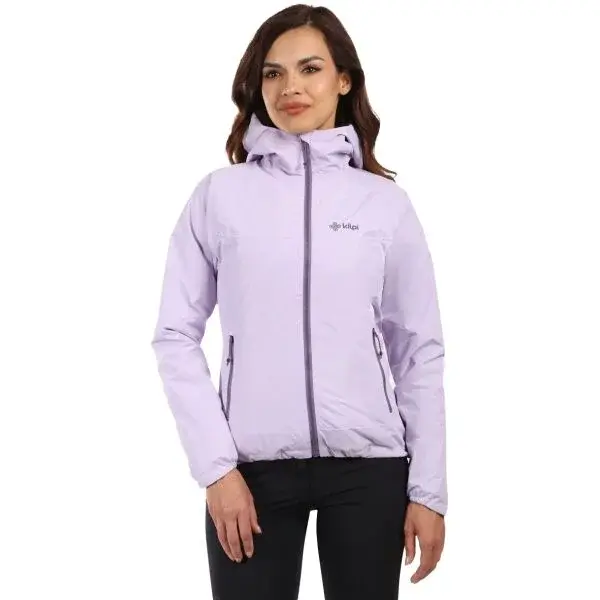 KILPI SONNA Dámska outdoorová bunda, fialová, veľkosť