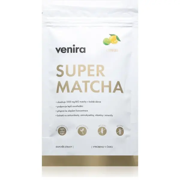 Venira Super Matcha matcha prášek příchuť Citrus 90 g
