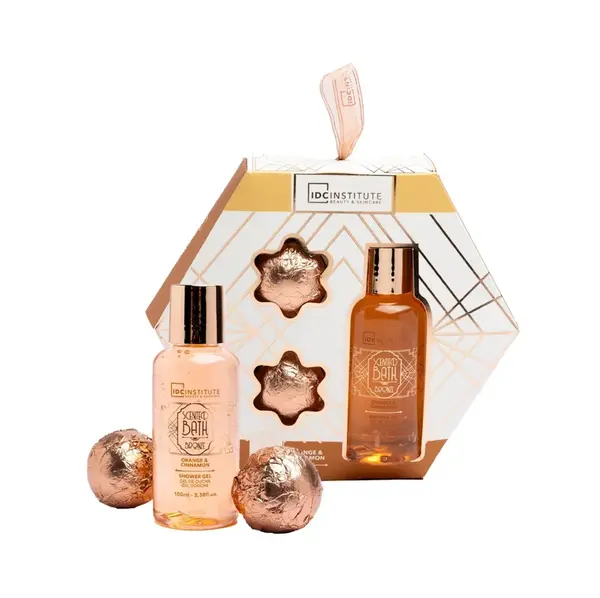 IDC Institute Scented Bronze Koupelová sada 3 ks