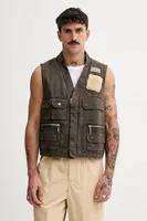 Bavlněná vesta Kenzo Multipocket Gilet