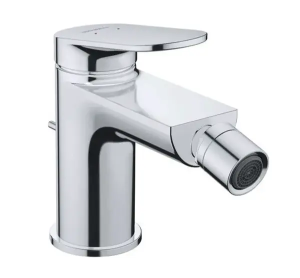 Duravit Wave - Bidetová baterie s výpustí, chrom WA2400001010