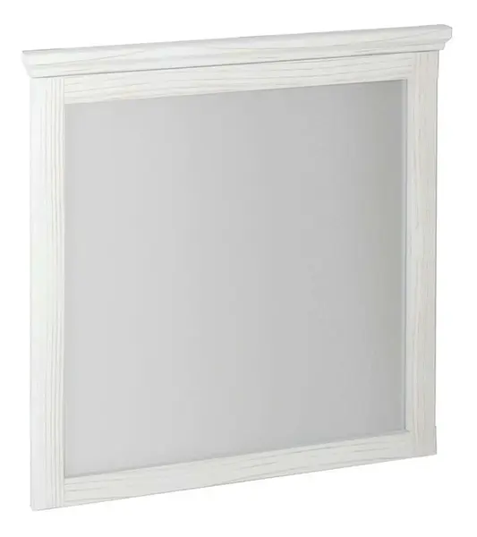 Sapho Cross - Zrcadlo v rámu 70x80 cm, starobílá CR212