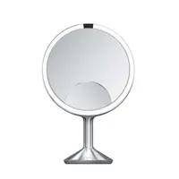 Simplehuman Kosmetická zrcadla - Kosmetické zrcátko s Trio Max osvětlením, kartáčovaná nerez ST3050