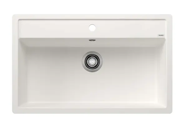 Blanco Dalago 8 - Silgranitový drez, 81x50 cm, s ovládaním odtoku, biela 516644