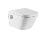 Roca The Gap - Závesné WC, Rimless, biela A34647F000