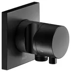 Keuco IXMO - Ventil pod omietku pre 3 spotrebiče, s pripojením hadice a držiakom sprchy, matná čierna 59548371202