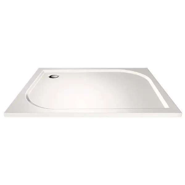 Mereo Vaničky - Sprchová vanička, 100x80 cm, Gelcoat, biela CV78M