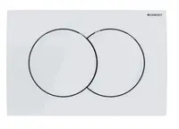 Geberit Delta01 - Ovládanie splachovania, alpská biela 115.107.11.1