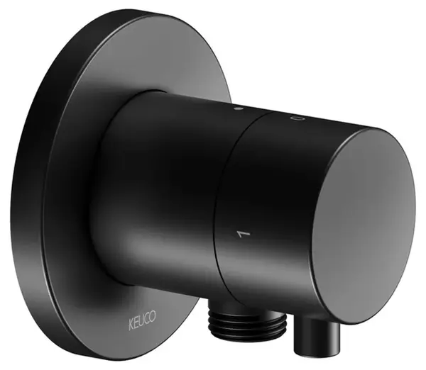 Keuco IXMO - Ventil pod omietku na 2 spotrebiče, s pripojením sprchy, matná čierna 59557371101