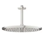 Grohe Rainshower - Hlavová sprcha Cosmopolitan, priemer 31 cm, stropný výpust 14 cm, supersteel 26067DC0