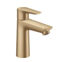 Hansgrohe Talis E - Umývadlová batéria s výpustom, kefovaný bronz 71710140