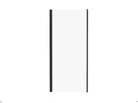 Ravak Pivot - Sprchová stena PPS-90, 87-90 cm, čierna/číre sklo 90G70300Z1