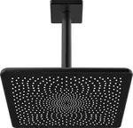 Hansa Aurelia - Hlavová sprcha 25x25 cm, matná čierna 4727034033