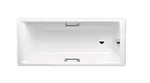Kaldewei Ambiente - Obdĺžniková vaňa Puro Star 699, 190x90 cm, s otvormi na držadlá, biela-vaňa, Perl-Effekt, neštandardný prepad, otvory na držadlá 2
