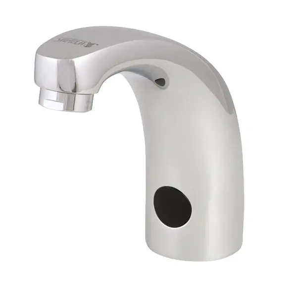 Sanela Senzorové batérie - Umývadlová batéria stojančeková s termostatickým ventilom na batériové napájanie, chróm SLU 02BT