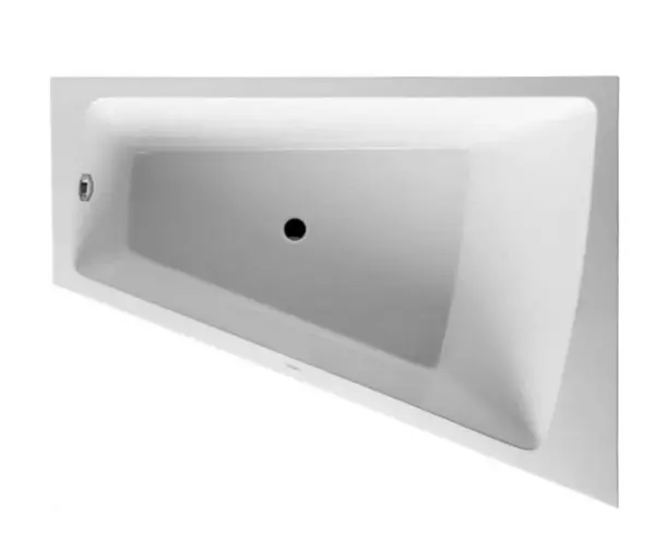 Duravit Paiova - Vana asymetrická, 170x130 cm, s panelem, pravá, bílá 700267000000000