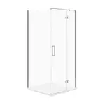 Cersanit Jota - Sprchový kút 90x90 cm, pravý, chróm/číre sklo S160-002