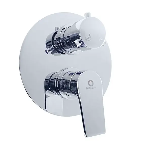 RAV Slezák Colorado - Batéria pod omietku, na 2 spotrebiče, s telesom, chróm CO186K