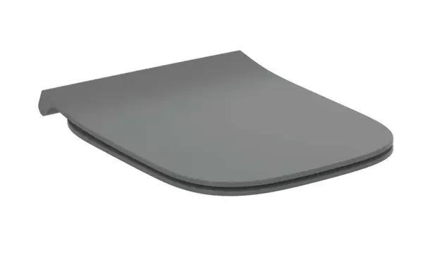 Ideal Standard i.Life B - WC doska, SoftClose, lesklá sivá T500358