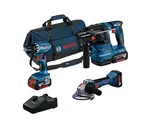 Bosch - 7dílná sada AKU nářadí, baterií a nabíječky 0615A5007L