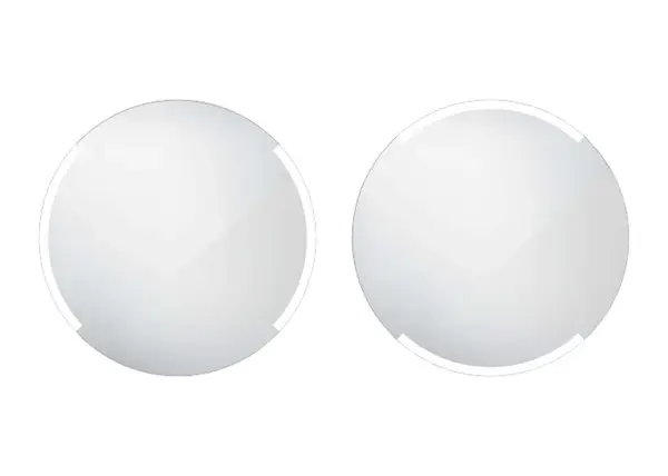 Nimco Zrkadlá - Kúpeľňové podsvietené LED zrkadlo 60 cm, okrúhle, alumínium ZP 16000R