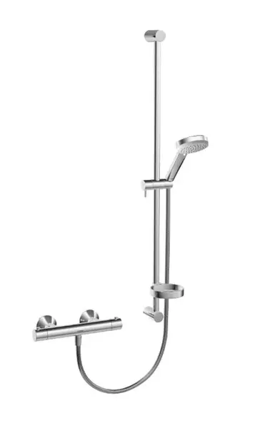 Hansa Unita - Sprchový set s termostatom, ECO, chróm 48130131