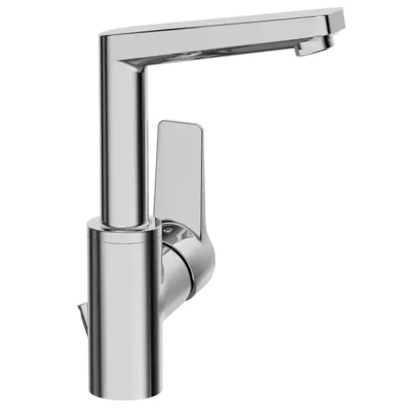 Hansa Twist - Umývadlová batéria s výpustom a otočným výtokom, chróm 09542203