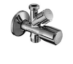 Schell Comfort - Rohový ventil kombinovaný, chróm 035700699