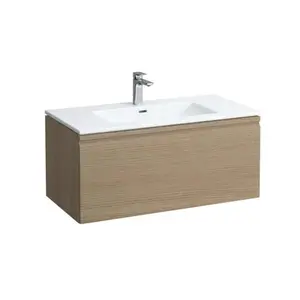 Laufen Pro S - Skrinka s umývadlom, 100x50 cm, farba svetlý dub H8609654791041