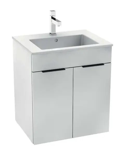 Jika Cube - Skrinka s umývadlom, 54x42x62 cm, biela H4536111763001