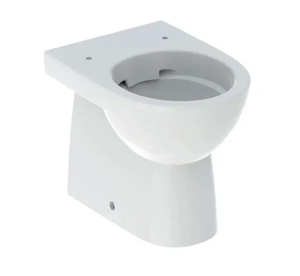 Geberit Selnova Compact - Stojící WC, zadní/spodní odpad, Rimfree, bílá 500.394.01.7